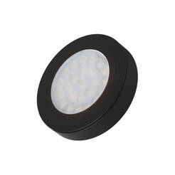 Oprawa LED OVAL DYSTANS czarna barwa neutralna 2W