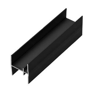 Profil HR GTV 18/4 mm L-2,9m - czarny