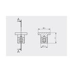  Gałka meblowa GTV SPOT złoto szczotkowane GZ-SPOT-1-18 - Meblownia.pl