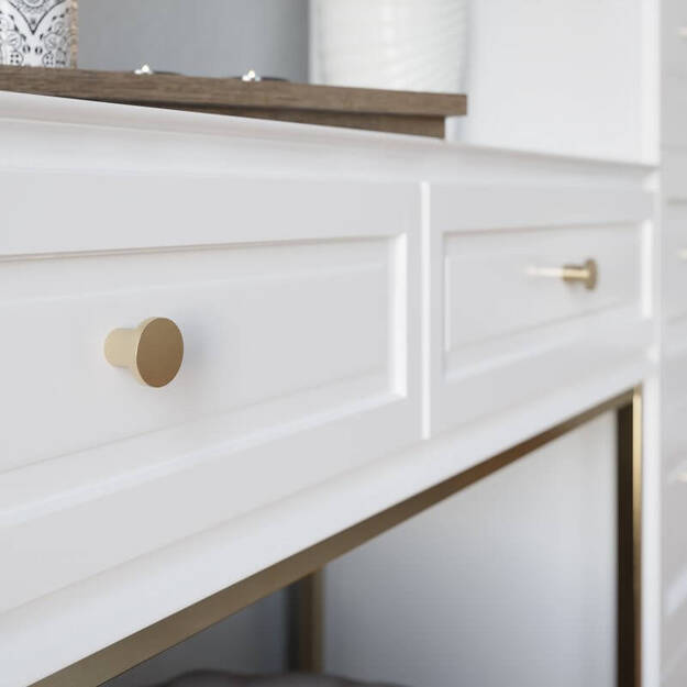  Gałka meblowa GTV SPOT złoto szczotkowane GZ-SPOT-1-18 - Meblownia.pl