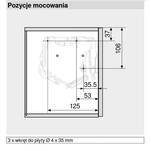  Siłownik BLUM AVENTOS HK-S TIP-ON średni 20K2C01T L+P - Meblownia.pl