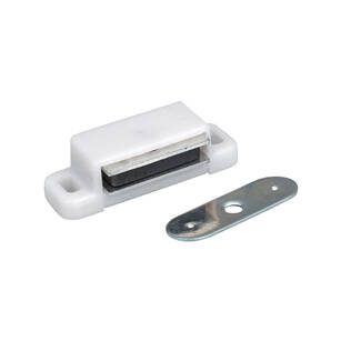 Magnes do szafki GTV zatrzask biały