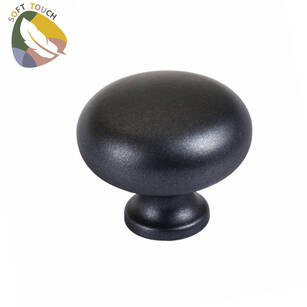 Gałka meblowa GAMET GP16-R213 grafit - soft touch