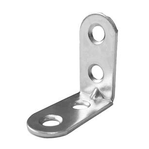 Kątownik montażowy STRONG 30 mm biały ocynk