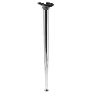 Noga stołowa 710mm - stożkowa skośna GTV X-LINE chrom