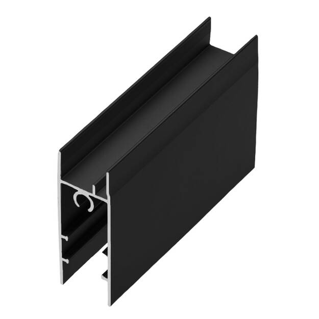 Listwa dolna GTV 18/4mm L-2,9m czarny - Meblownia.pl
