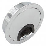 Przepust kablowy GTV fi 60 metalowy chrom - Meblownia.pl