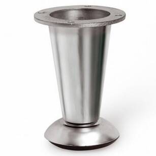 Nóżka meblowa stożkowa GTV H-780 aluminium 107 mm