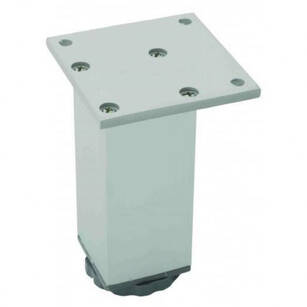 Nóżka meblowa kwadratowa A130 H-100 aluminium