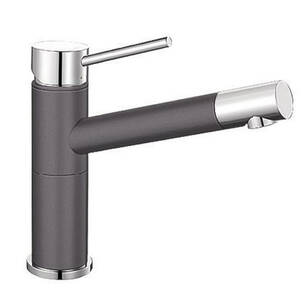 Bateria kuchenna BLANCO ALTA COMPACT Silgranit-Look szarość skały