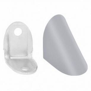 Złącze meblowe regulowane ALUPROFIL Z-02 PLUS popiel/szary 12 sztuk