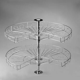 Kosz obrotowy 3/4 NOMET fi 750 chrom