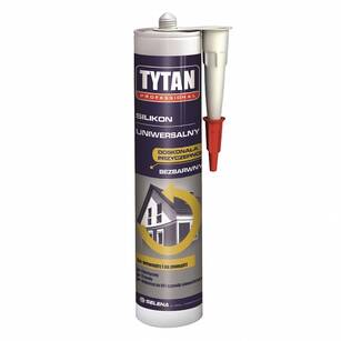 Silikon uniwersalny TYTAN PROFESSIONAL bezbarwny 310 ml