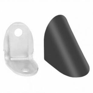 Złącze meblowe ALUPROFIL Z-02 czarne 80 sztuk