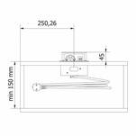 Gniazdo meblowe GTV AVARO 1x230V (french) + 2xUSB czarny AE-PB1FAVA-20 - Meblownia.pl