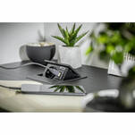 Gniazdo meblowe GTV AVARO 1x230V (french) + 2xUSB czarny AE-PB1FAVA-20 - Meblownia.pl