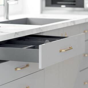 Uchwyt meblowy GTV UZ-FLAVIO-96-16 96/161 mm złoty mosiądz