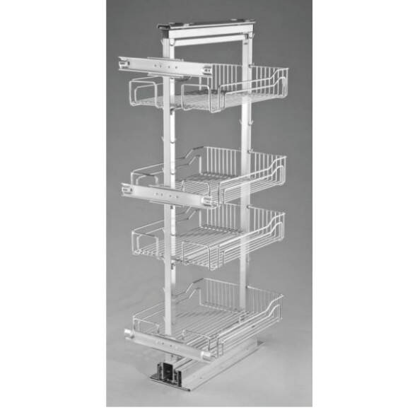 Kosz cargo maxi NOMET 30 IV chrom W-5400-300 - Meblownia.pl