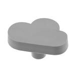 Gałka meblowa dziecięca GTV CLOUD szara chmurka gumowa - Meblownia.pl