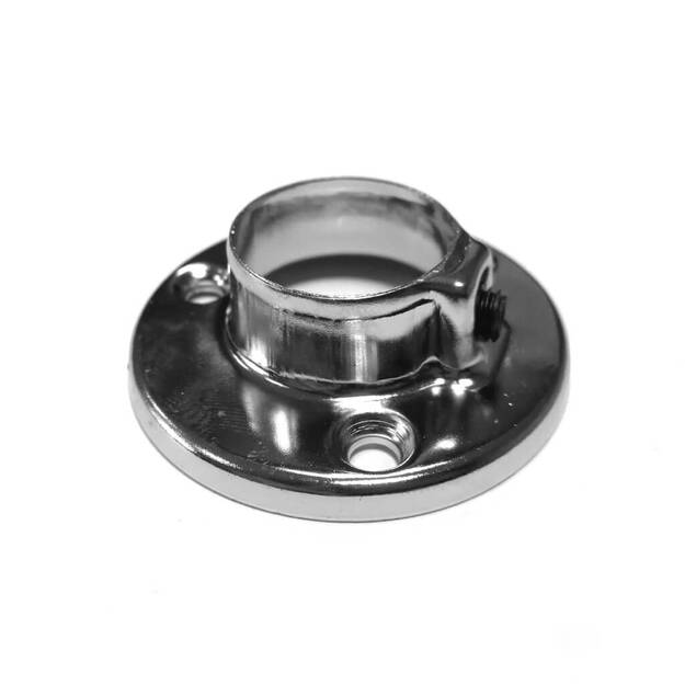  Rozeta - końcówka mocująca *25 GTV chrom - Meblownia.pl