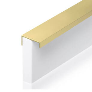 Uchwyt krawędziowy NOMET VERA C-4909A-286 złoty mat (A2)