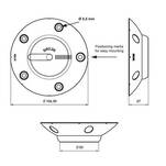 Mocowanie nóg Twister GRYC z regulacją kąta - Meblownia.pl