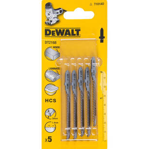 Brzeszczot do wyrzynarek DeWalt 76x1,4 mm - 5 szt. DT2168-QZ