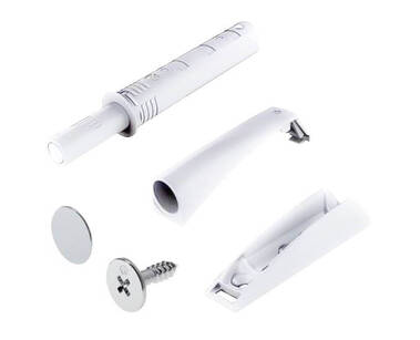 Odbojnik K-PUSH ITALIANA krótki z magnesem biały