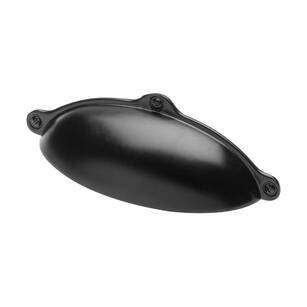 Uchwyt meblowy GTV MARSALA czarny mat "muszelka"