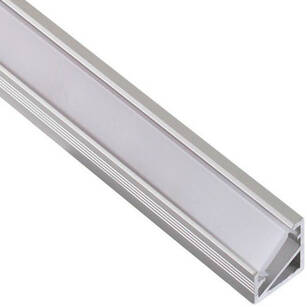 Profil LED DESIGN LIGHT TRI-LINE MINI 2m aluminium + klosz mleczny