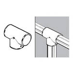 Łącznik trzykierunkowy *25 SHOPLINE AC983 chrom - Meblownia.pl