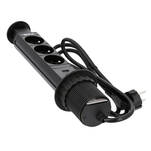 Gniazdo meblowe GTV 3x230V + 2xUSB AE-BPW3U60U-20 - Meblownia.pl