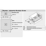  Bok BLUM TANDEMBOX ANTARO M 450 szary komplet - Meblownia.pl