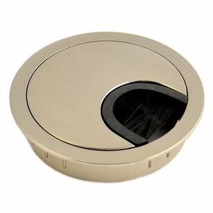 Przepust kablowy GTV fi 60 metalowy satyna