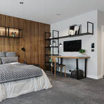 Stelaż stojący GAMET SR17 1808x350 mm czarny - Meblownia.pl