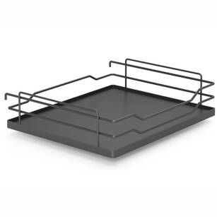 Półka do kosza NOMET MAGIC KOMFORT z pełnym dnem L-360 antracyt