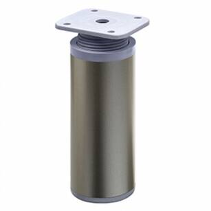 Nóżka meblowa okrągła N5-100 fi-40 satyna