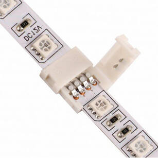 Mikrokonektor DESIGN LIGHT do łączenia dwóch taśm LED - 8 mm