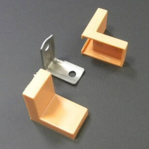 Złącze meblowe ALUPROFIL Z-03 olcha 100 sztuk