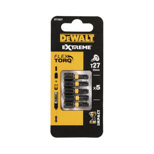 Końcówka udarowa DeWalt T27x25 - 5szt. DT7383T-QZ