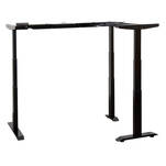 Stelaż narożny z elektryczna regulacją wysokości STRONG czarny (392520) - Meblownia.pl