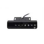 Stelaż narożny z elektryczna regulacją wysokości STRONG czarny (392520) - Meblownia.pl