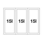 Sortownik na śmieci BLANCO SELECT II 60/3 - Meblownia.pl