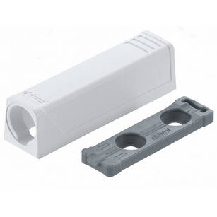 Adapter prosty BLUM 956.1201 do TIP-ON biały krótki