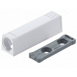 Adapter prosty BLUM 956.1201 do TIP-ON biały krótki