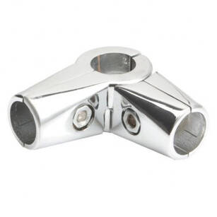 Złącze dwuramienne *25 SHOPLINE TR561 chrom