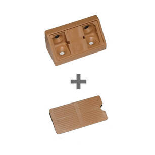 Kątownik podwójny z oddzielną klapką kolor 5342 "komandorek" - 100 sztuk