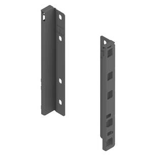 Mocowanie ścianki tylnej "E" MERIVOBOX BLUM antracyt ZB4E000S - komplet