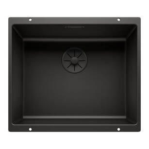  Zlew BLANCO SUBLINE 500-U Edition Silgrnit PuraDur InFino czarny 526340