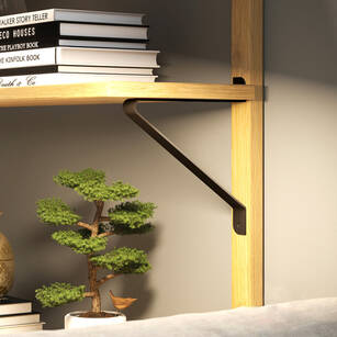 Podpórka pod półkę GTV GALA 25x22 czarna